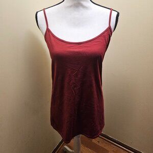 Old Navy Long Red Spaghetti Strap Camisole